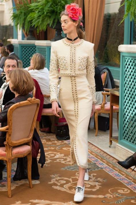 chanel pre fall rtw 2017 collection|Chanel outfits 2017.